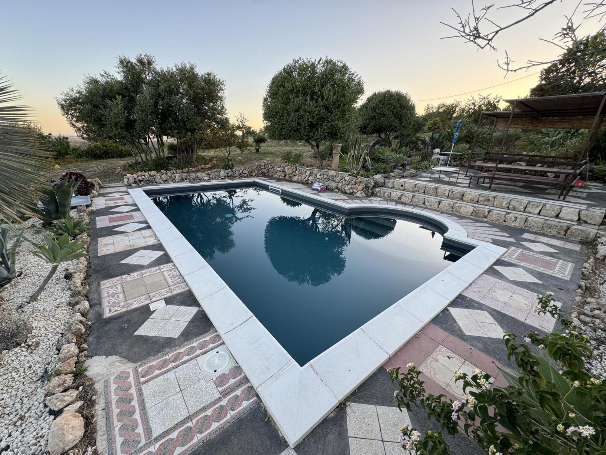 Villa La Cava Del Val Di Noto Con Piscina Privata Avola Exteriör bild